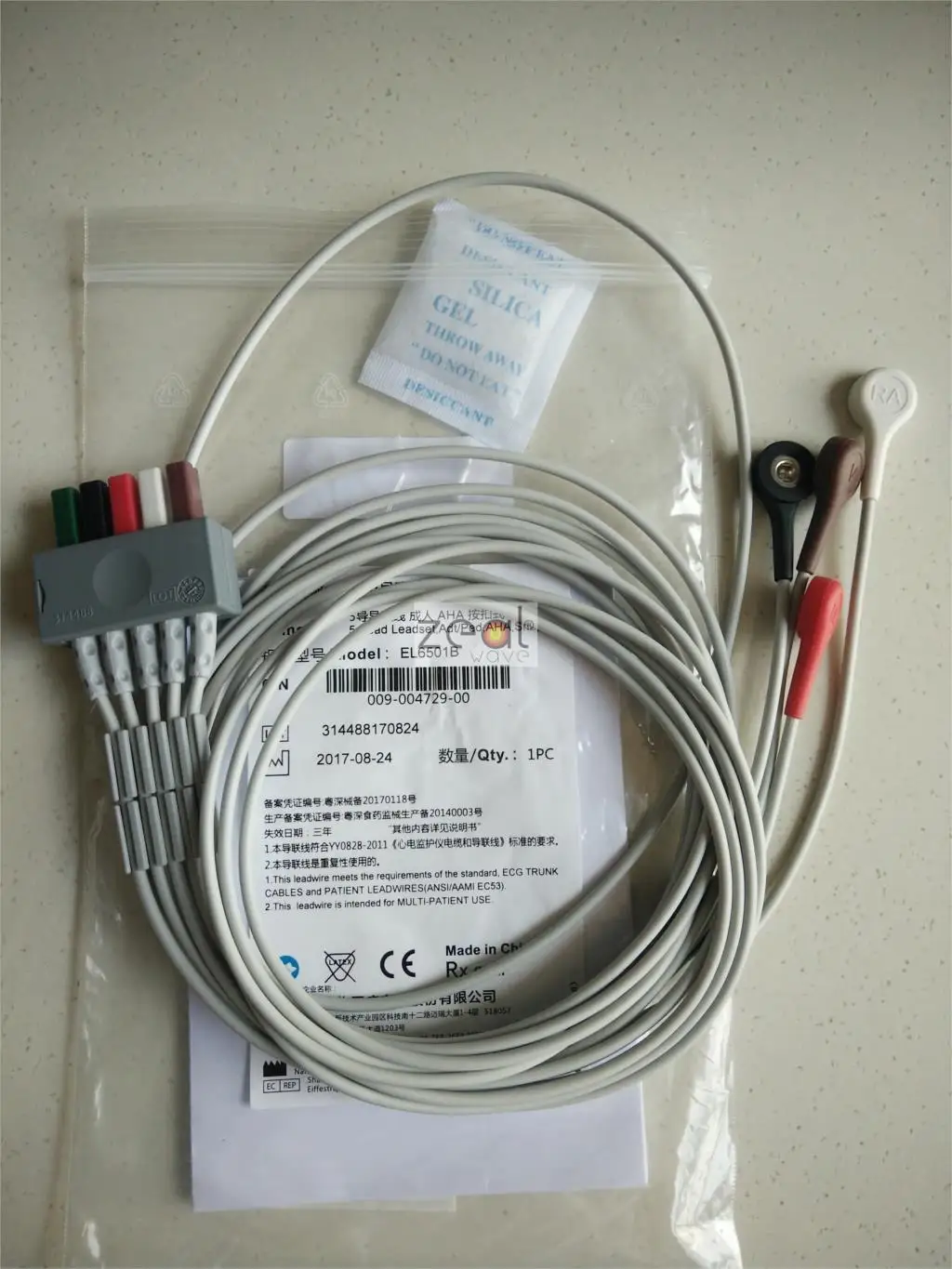 FOR Monitor supplies Mindray original split type 5 guide wire AHA American standard snap type EL6501B
