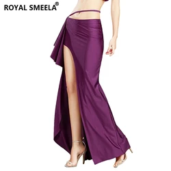 Sexy Women Unilateral Split Belly Dance Long Skirt Belly Dance Costume India Bollywood Professional Oriental Belly Dance suit