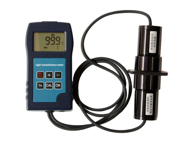 Intelligent Visible Light Transmittance Meter Transmission Tester Statistics function Automobile industry glass film PC acrylic