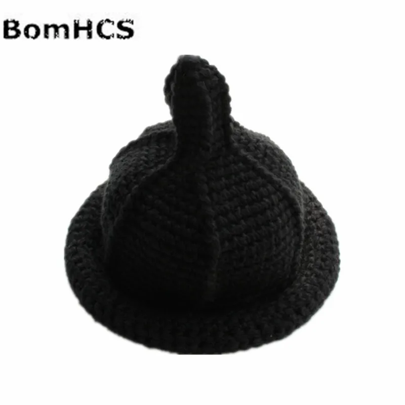 Cute Korean Style Nipple Thick Wool Capuche Pointed Hat Women Winter Warm Handmade Knitted Beanie Hat Cap