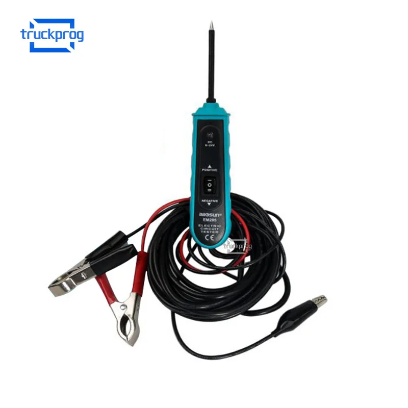 for All Sun EM285 Car Electric Circuit Tester Automotive Tools for  electrical system 6-24V DC EM285 test kit