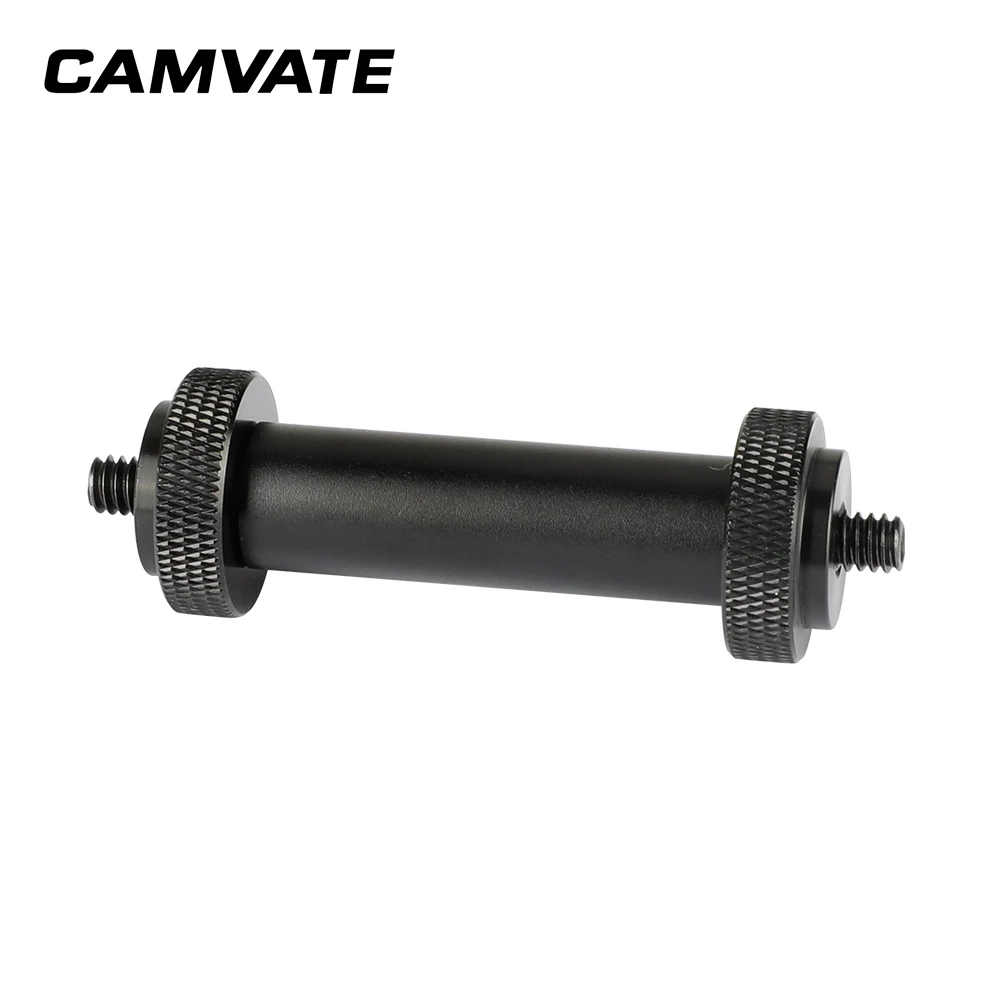 CAMVATE Standard 15mm Micro Rod (2 Inch Long) With Double-ended 1/4