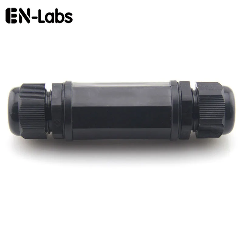 En-Labs Waterproof Protector RJ45 Lan Coupler Outdoor Install Adapter,Cat6 7 5E 8P8C RJ-45 Female Jack Inline Connector Extender