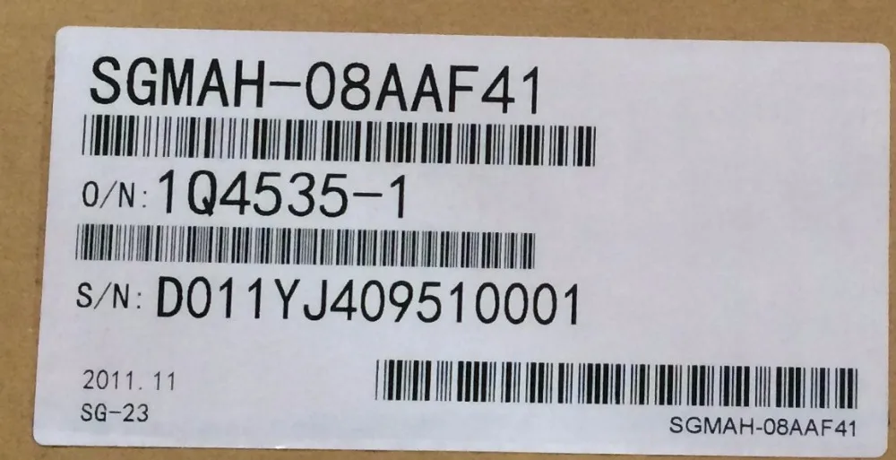 

New and original motor for SGMAH-08AAF41