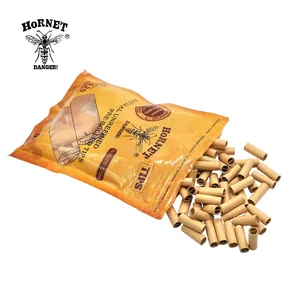 Hornissen Gefahr 120 x Hornissen 6 mm/7 mm dünne Nat Natur raffinierter Vorbereitungsfilter -Tipps 6 mm feiner Lager 8 Hauptverkaufstabakfilter Slim - №1