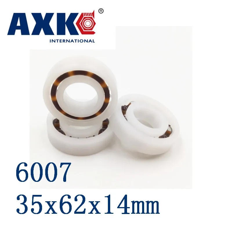 2023 Top Fashion Limited Rodamientos Ball Bearing Axk 6007 Pom (10pcs) Plastic Bearings 35x62x14mm Glass Balls 35mm/62mm/14mm