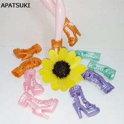 5pairs/lot 2016 New Fashion High Heel Shoes for Monster High Dolls High Quality Sandals For Doll House Doll Accessories