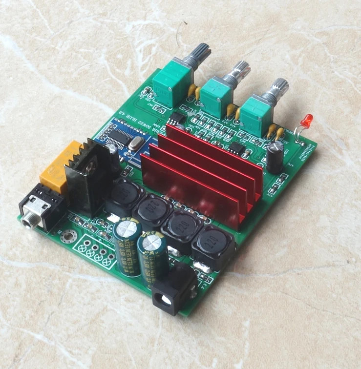 DP3 TPA3116D2 2.0 Digital Audio Amplifier Board 50W*2 Dual Channel Bluetooth 4.2 Amplifier Board