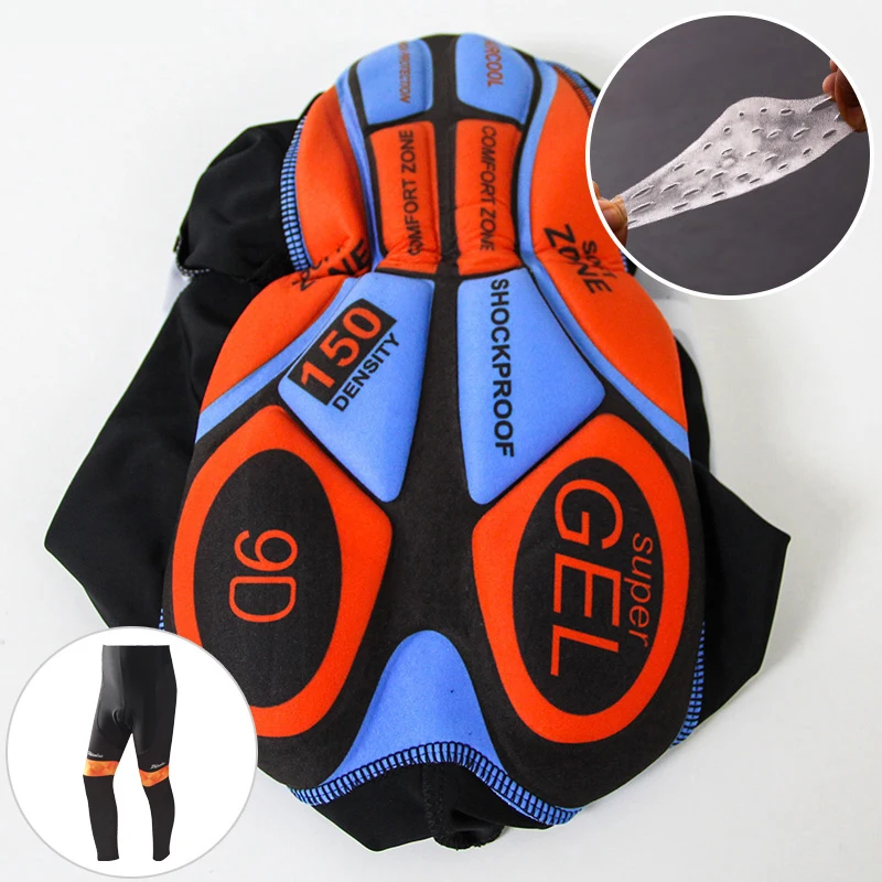 Phtxolue Cycling Clothing Men Set Bike Clothing Breathable Anti-UV Bicycle Wear Kit Suit Long Sleeve Cycling Jersey Sets