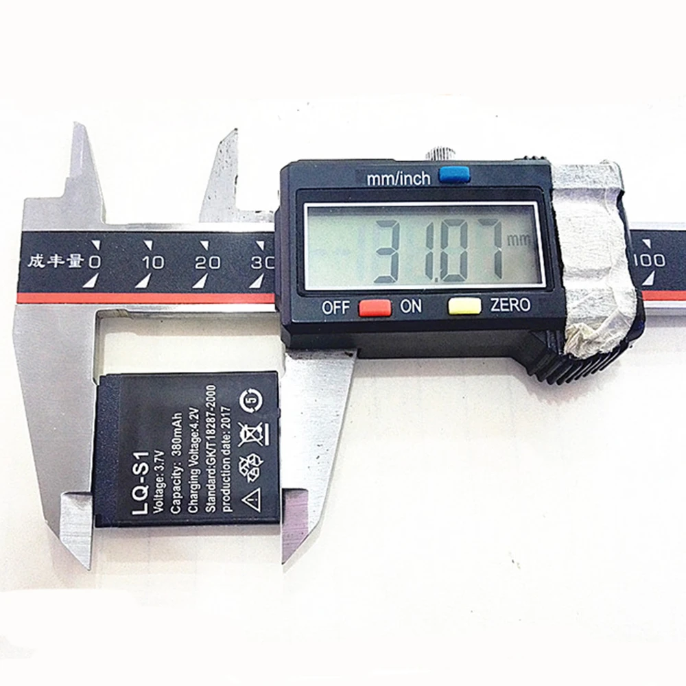3pcs/lot 3.7V 380mAh Rechargeable Battery For Smart Watch dz09 SmartWatch Battery Replacement Battery Wholesale
