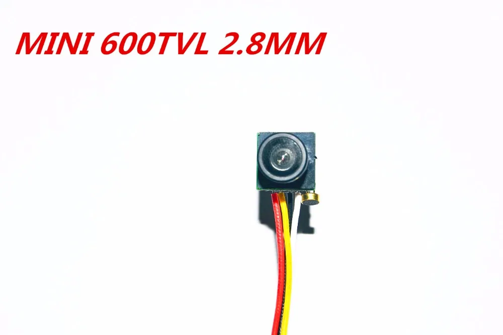 600TVL 1/4 CMOS 2.8mm 90 Degree FPV Camera PAL/NTSC 3.7-5V