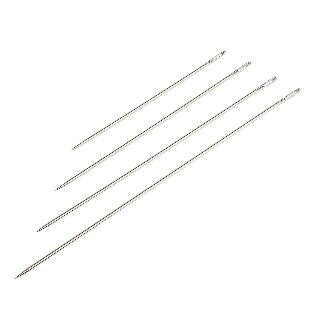 4pcs Long Embroidery Needles Kit for Sewing Mending Craft DIY Accessories