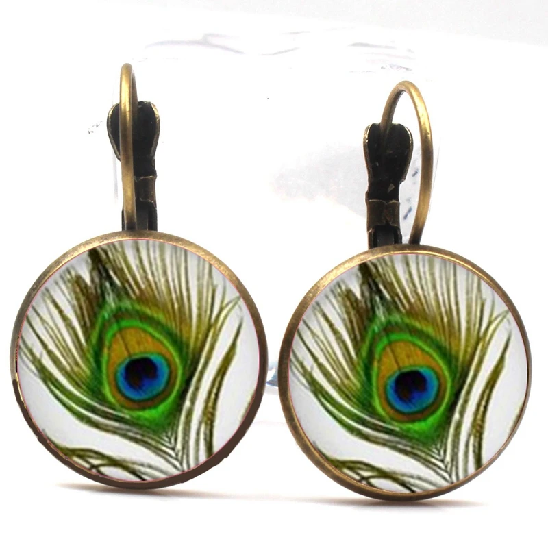 2019 retro women glamour antique bird earrings fashion lady wedding party jewelry fashion peacock hummingbird fun earrings gift