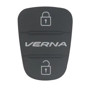 Jingyuqin جديد استبدال وسادة مطاطية 3 أزرار الوجه السيارة مفتاح الدرع عن بعد لشركة هيونداي I30 IX35 كيا K2 K5 غطاء المفتاح أعلى 10 مبيعات غطاء قابل للسحب IX35 - No1