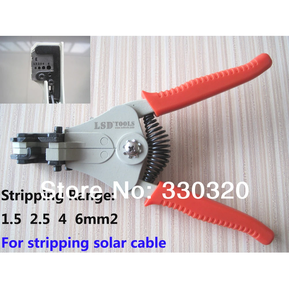 

automatic solar pv cable wire stripper stripping tool 1.5-6mm2 LS-700E