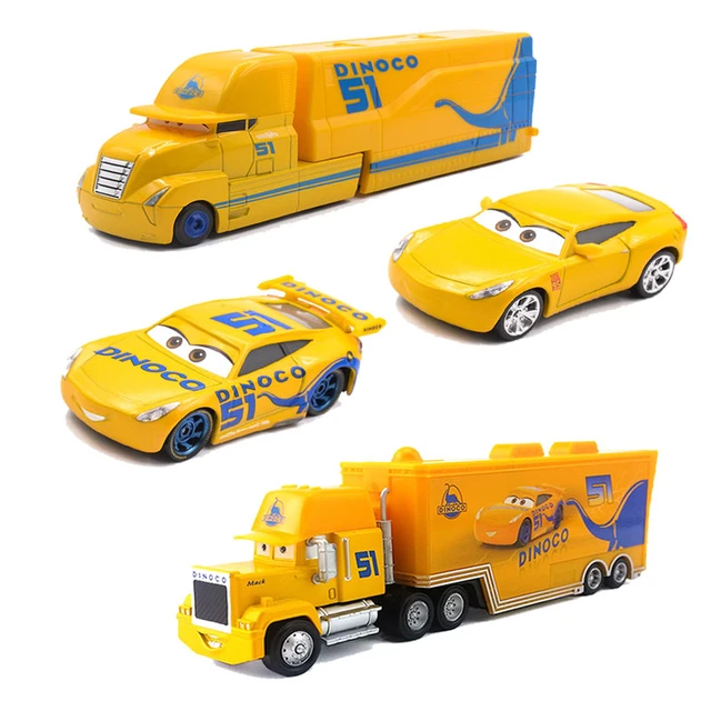 Dinoco car yellow online