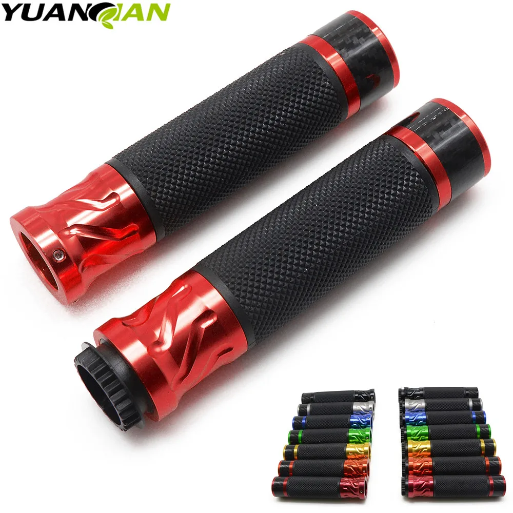 Universal 7/8'' 22MM CNC Motorcycle handle grips racing handlebar grip for Honda CBR 600 F2 F3 F4 F4i CBR600RR CB1000R CB599