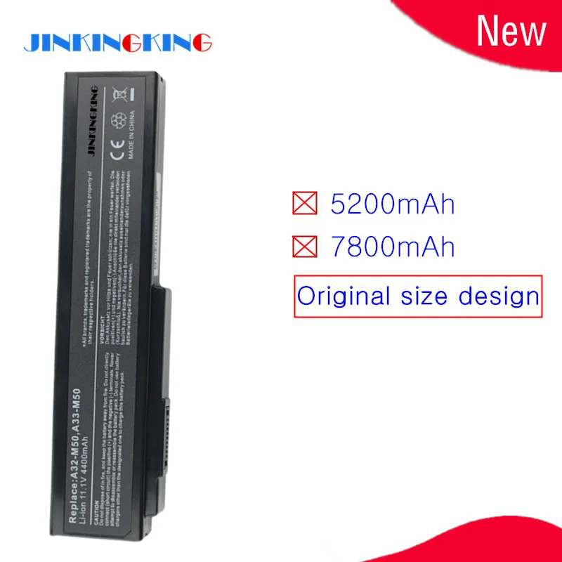 

Laptop Battery For Asus N61 N61J N61Jq N61V N61Vg N61Ja N61JV N53 M50 M50s N53S A32-M50 A32-N61 A32-X64 A33-M50