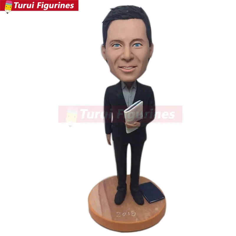 Professor Custom Bobble Head Personalized Professor Gift Professor Figurine Professor Cake Topper Husband Boyfriend Professor Gi