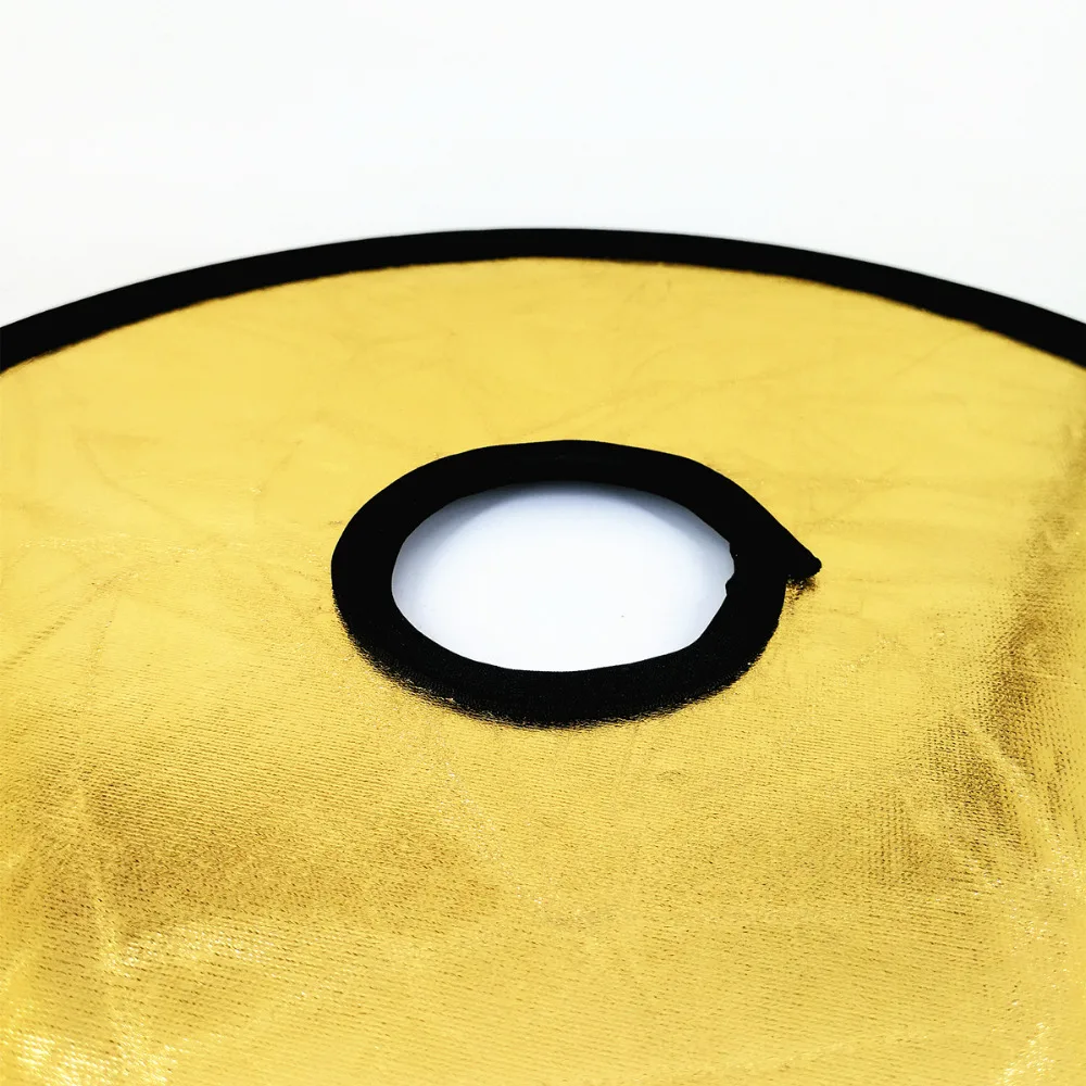 30 سنتيمتر 2 في 1 الذهبي والفضة لطي ضوء جولة التصوير عاكس جوفاء ل استوديو Foto كاميرا فوتوغرافية