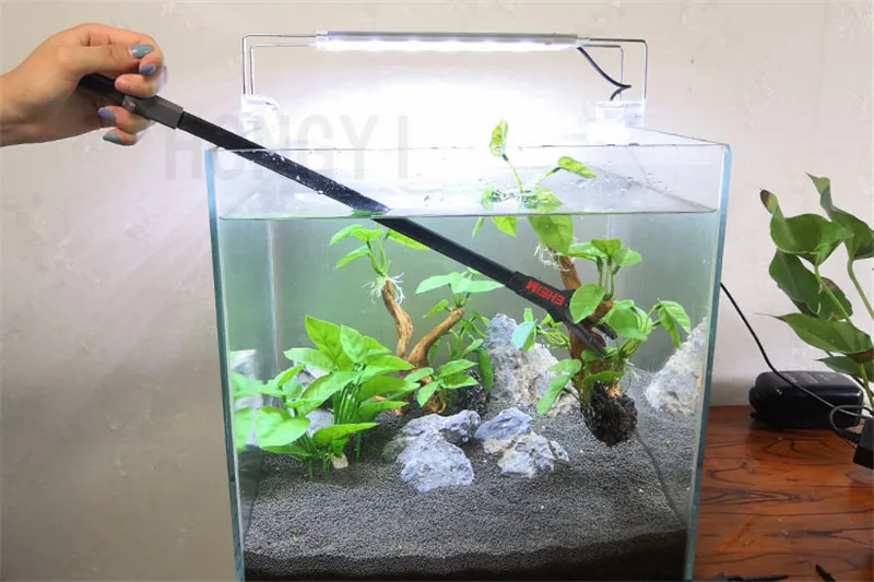 EHEIM 1 piece 50cm aquarium plastic clips mechanical arm water grass clip household fish tank tools non wet hand tool