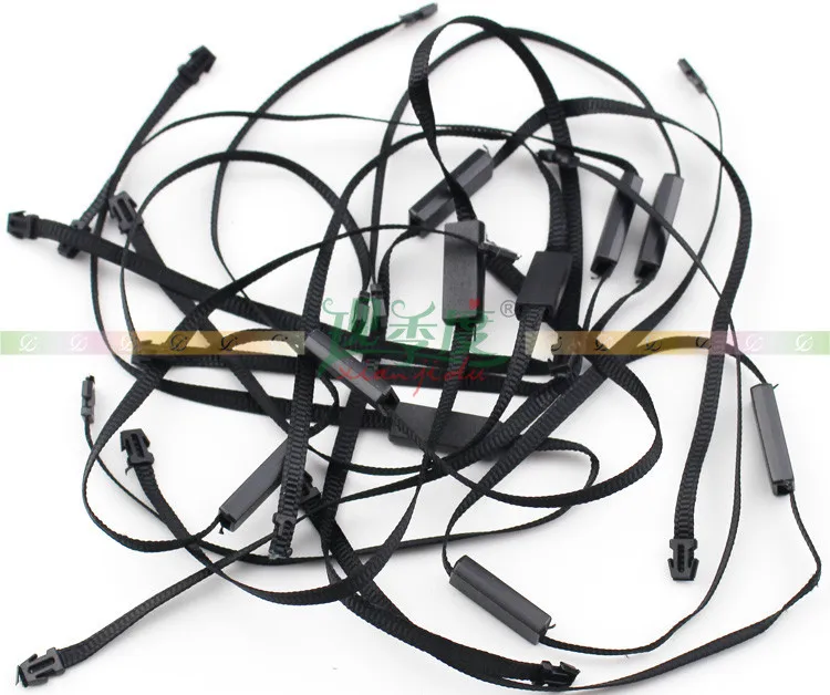 

in stock Good quality Ribbon black fashion hang tag string in apparel square plug Loop cord for garment price tag
