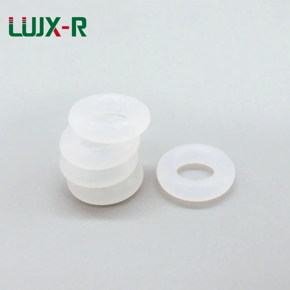 LUJX-R 3mm Thickness O Ring Seal  Food Grade O-Ring Washer OD 25/28/29/30/32/36/37/38/39mm Silicone Gasket O Type Rings Sealing