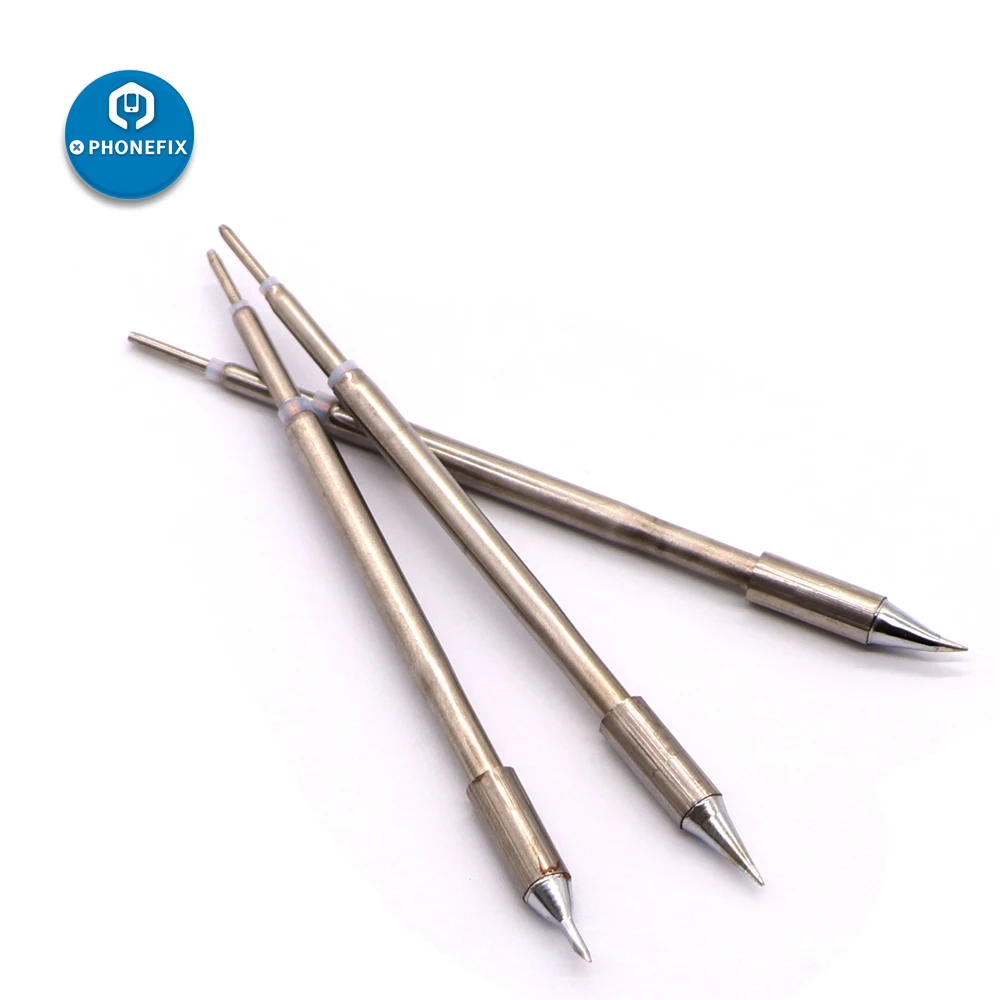 PHONEFIX-Punta de soldador Leisto T12-11, cabezal de pluma de soldadura, placa base, accesorio de Estación de Reparación de soldadura