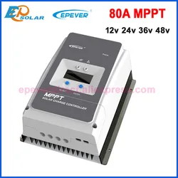 EPEVER MPPT 80A Solar Charge Controller 12V 24V 36V 48V Regulador Solar 80A for Max 200V Input Tracer8415AN Tracer8420AN EPsolar