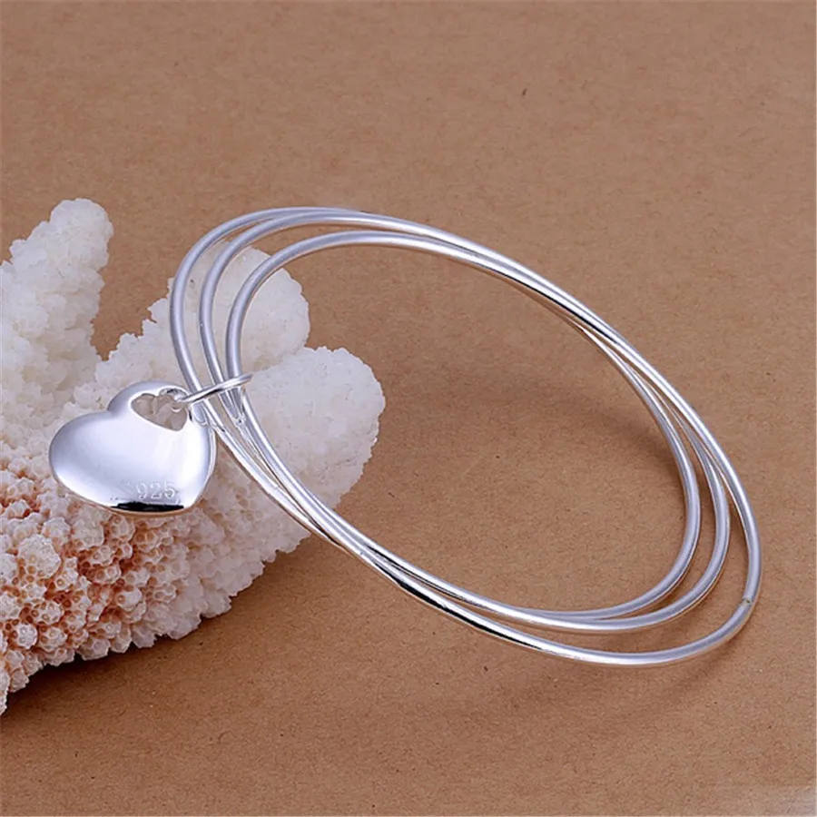 new  Specials package mail silver color jewelry cute female simple classic personalized bracelet romantic style