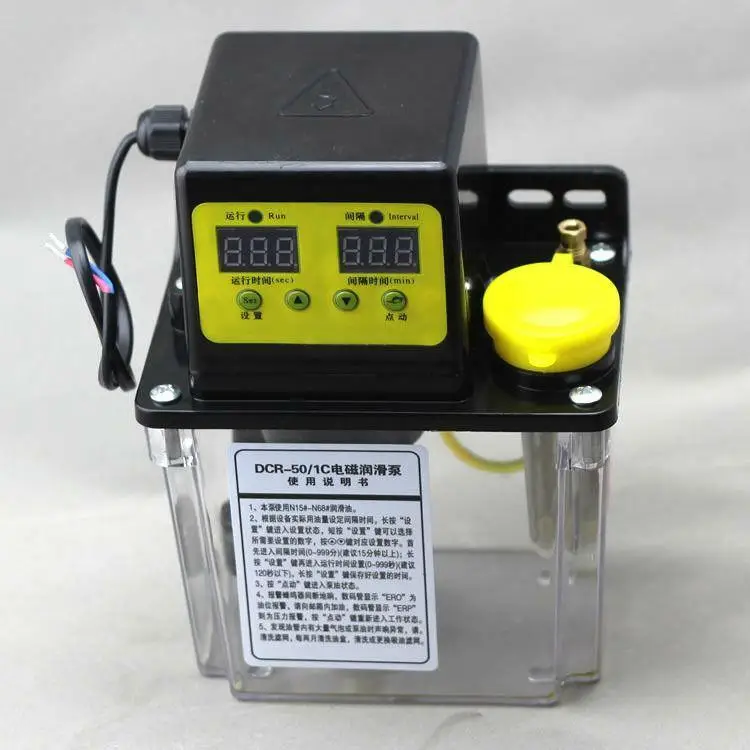 1.8L Dual Digital Display Automatic Electric Lubrication Pump Oiler NC Pump