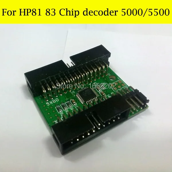 Fast shipping!! Decoder for hp designjet 5000/5000pc/5500/5500PS for hp 81 hp83 chip decoder