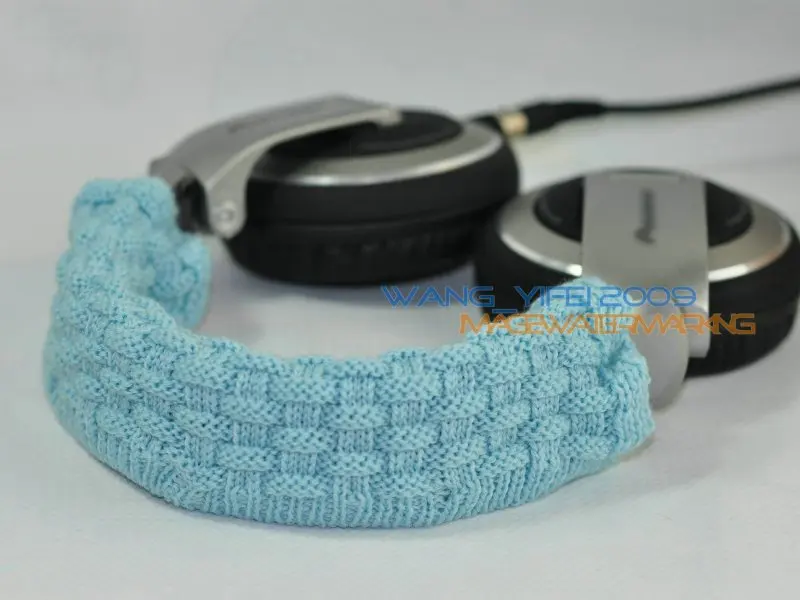 Pure Wool Headband Cushion For Pioneer HDJ1000 HDJ2000 HDJ1500 500 HDJ700 HRM 6 DJ Headphone Headset Hand Knit Merino Wool