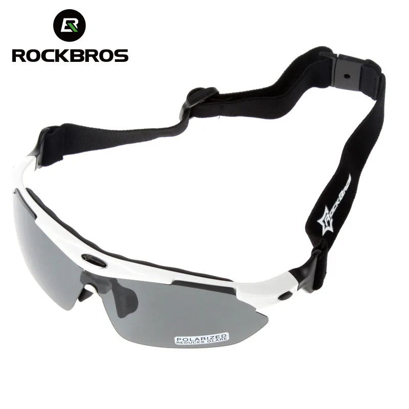 ROCKBROS Polarized Sun Glasses Sports Man Cycling Glasses Mountain Bicycle Glasses Riding Protection Goggles Eyewear UV400