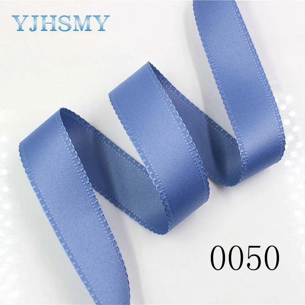 YJHSMY D-18130-206,25 mm 5 yards Solid color bilateral wave ribbons,Wedding decorative ribbons,gift wrap,DIY handmade materials