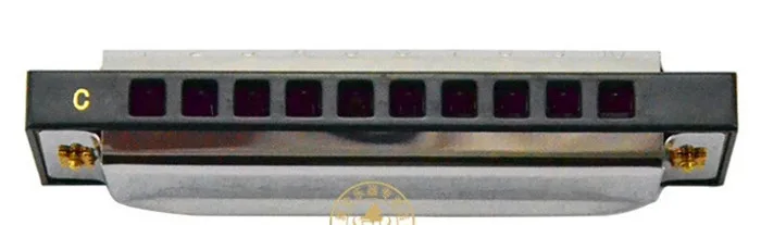 Easttop Harmonica Key of C 10 Hole Blues Harp Gaita De Boca Diatonica woodwind Musical Instruments Diatone Mouth Ogan Harmonika