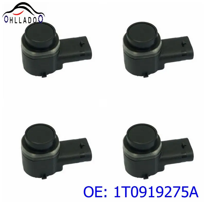 

4PCS HLLADO PDC Parking Sensor 1T0919275A Car Bumper Reverse Radar Backup Assist 1T0 919 275 A For V W P assat G olf T iguan