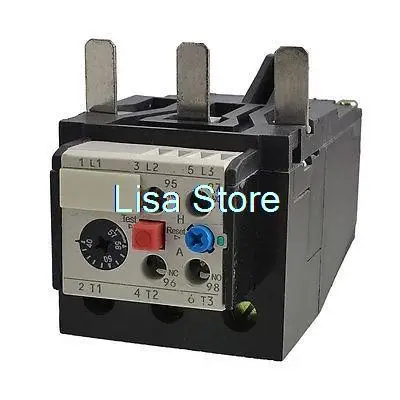 3 Poles 57A Rated Current Motor Thermal Overload Relays