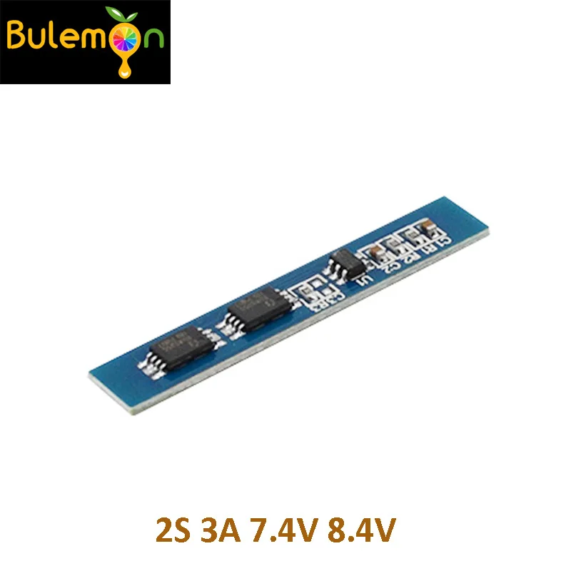 

10pcs/Lot 2S 3A Li-ion Lithium Battery 7.4 8.4V 18650 Charger Protection Board BMS PCM for Li-ion Lipo Battery Cell Pack