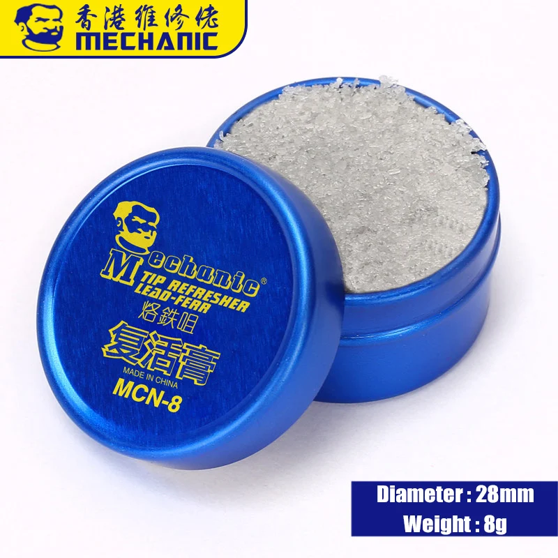 MECHANIC Soldering Tip Refresher Clean Paste for Oxide Solder Iron Tip Head Resurrection Cream Soldering Accessory