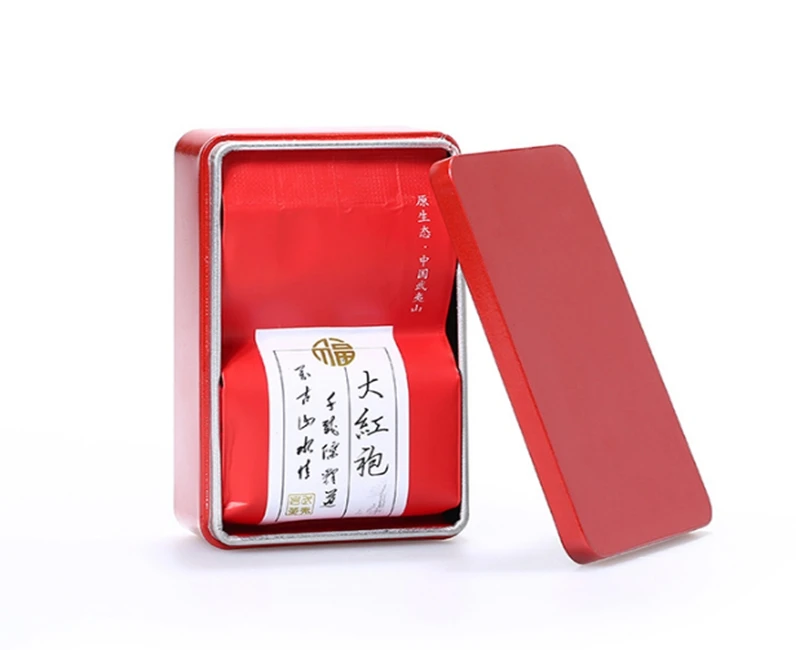 400pcs/lot 10x6.4x3.2cm Tinplate Tea Tin box Metal Rectangle tea candy Business Card Storage box case 6 colors