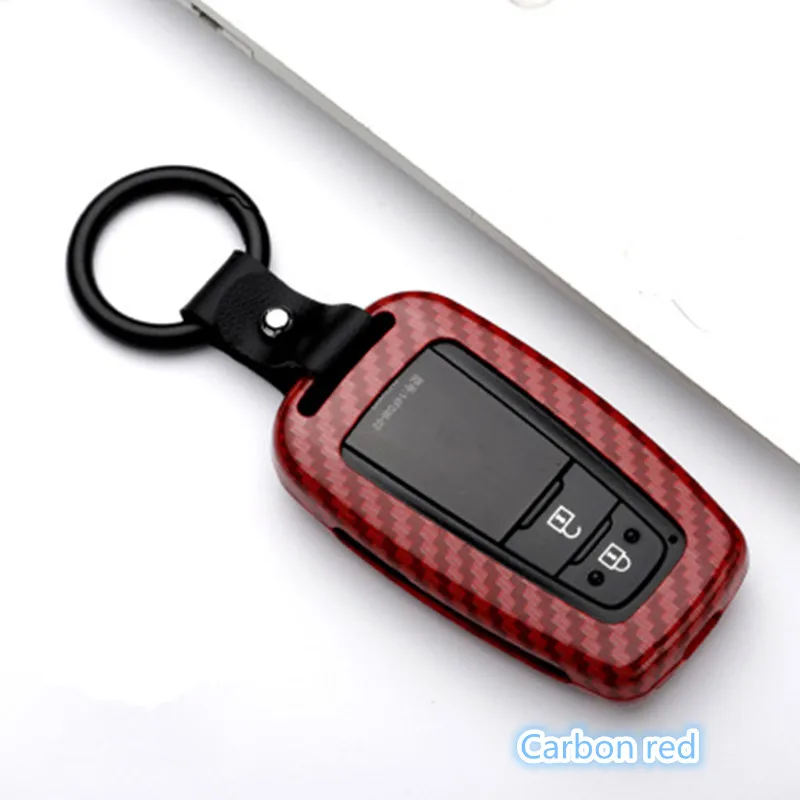 Zinc alloy Remote car Key Cover Case For Toyota CHR C-HR Prado 2017 2018 Prius Camry Corolla RAV4 2018 Accessories