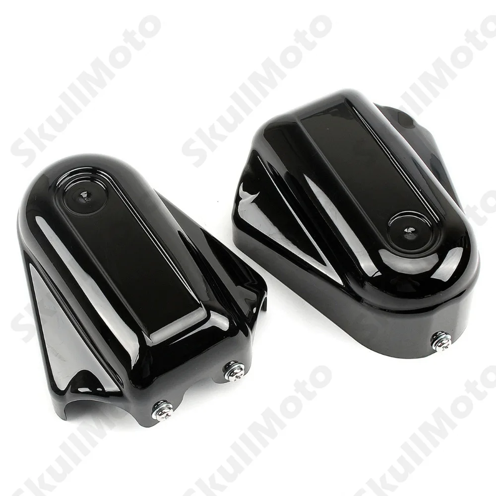 

Motorcycle Parts Black Bar Shield Rear Axle Covers Swingarm Cap For Harley Softail FXS FLSTC 2008-2012 2013 2014 2015 2016 2017