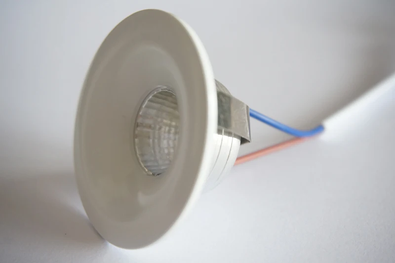 Mini LED typu Downlight ściemniania pod szafką światło punktowe 3W do wyświetlania biżuterii lampa wpuszczana sufitowy 100V-240V z sterownikiem led