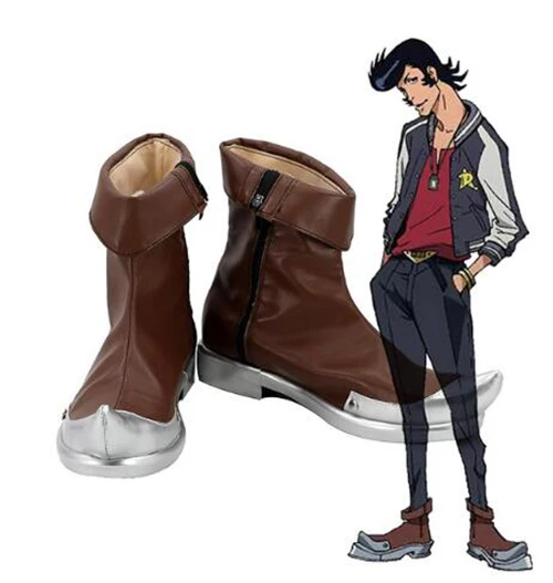 

Space Dandy Dandy Cosplay Boots Shoes Costume Accessories Halloween Party Boots for Adult Men Shoes