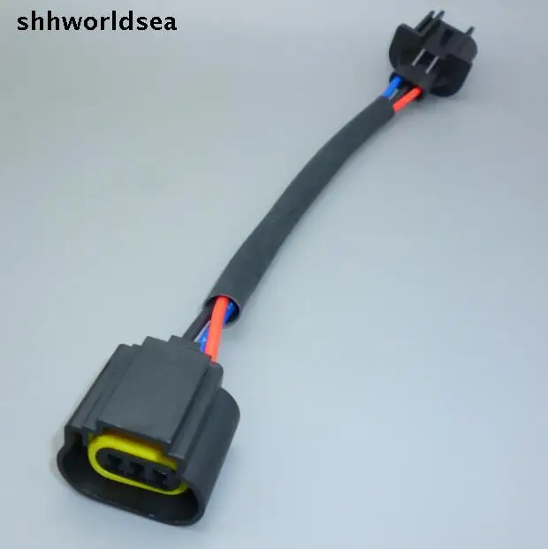 

shhworldsea 5/30/100PCS 9008 HB2 H13 Wire Harness Socket Headlight HID Halogen Connector Plug Male Female