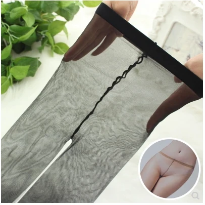 3d first-line seamless pantyhose invisible Japanese shipping t backing full toe transparent thin stockings 10