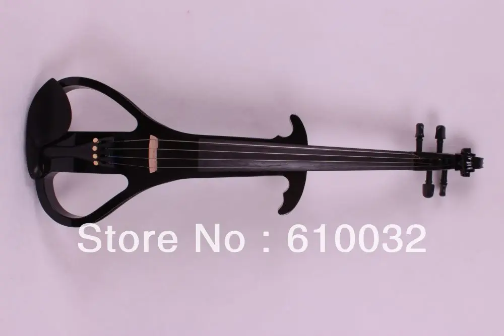 4 strings new  4/4 Electric Violin Silent Pickup Fine tone parts include New Golden Color #5-22 red    color