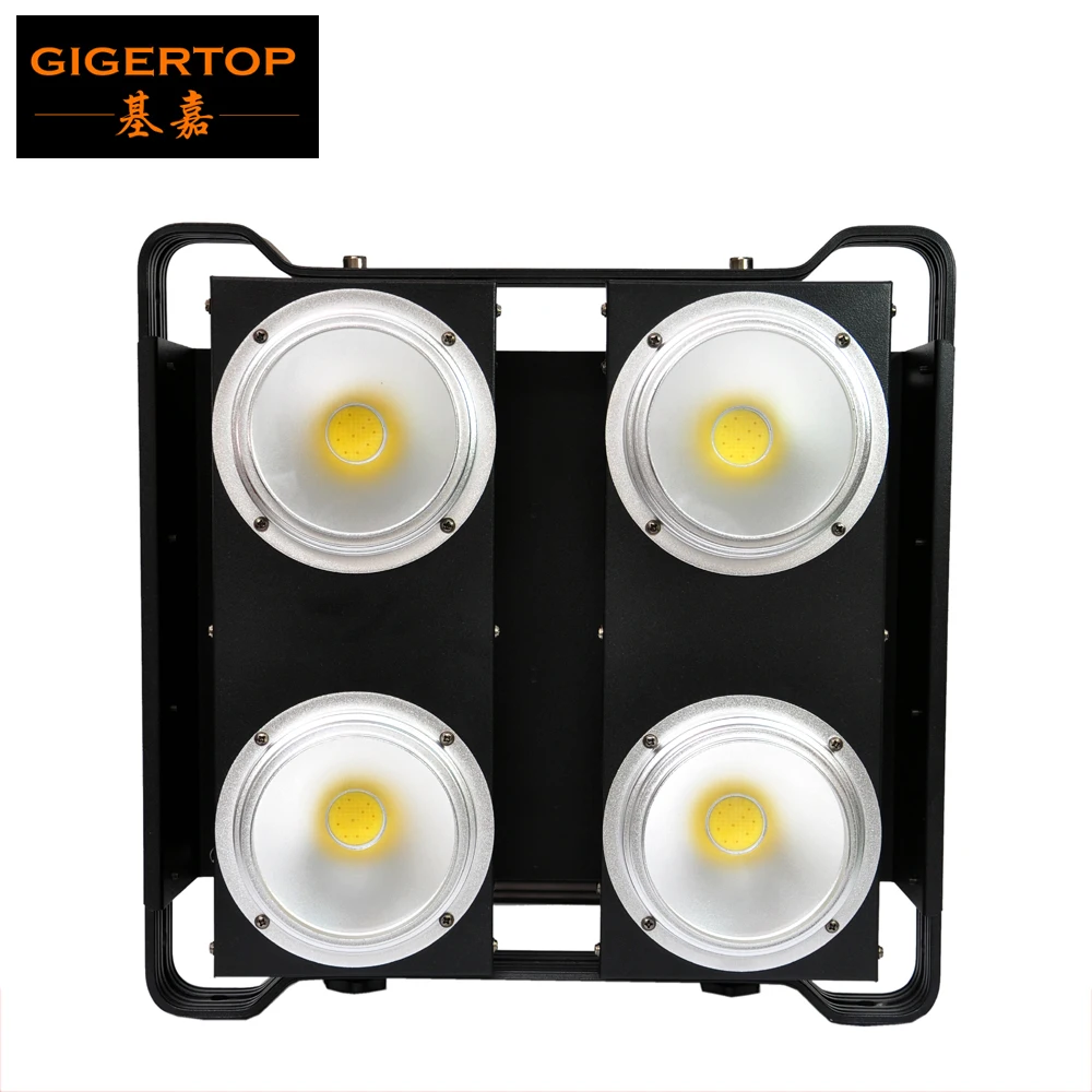 

TIPTOP 4X100W Warm White/Cold White/2in1 White Led Audience Blinder Light 4 Eye Stage Projector Pixel Control China Stage Light