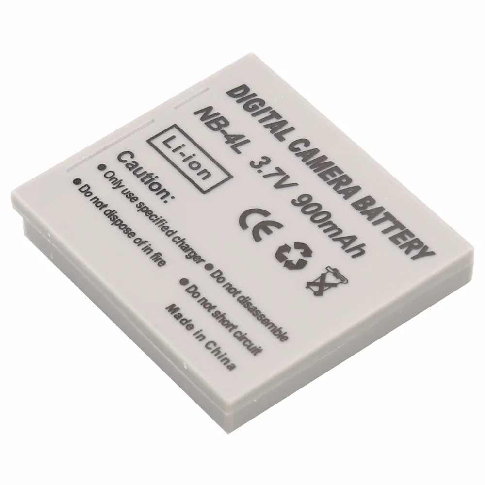 Probty NB-4L NB4L NB 4L Rechargeable  Battery For Canon IXUS 40 30 50 55 S5 WA60 TX1 DS4 SD960 IS 255 HS Camera